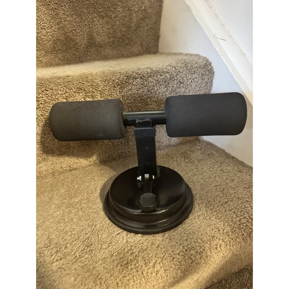 Sit up Push up Assist‎ Floor Suction Adjustable Foam Padded Gym Workout Health